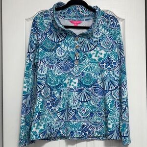 Lilly Pulitzer popover top.
